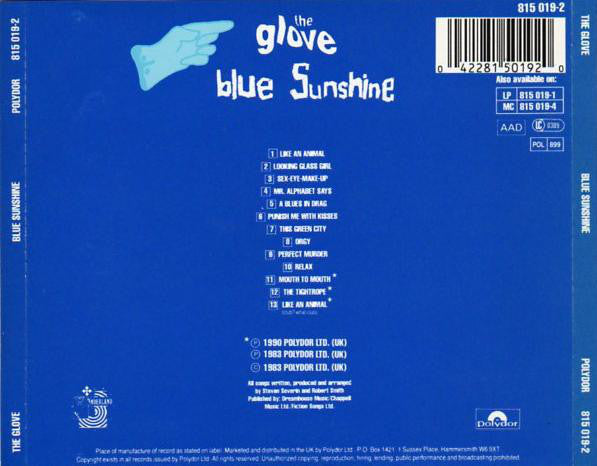 The Glove : Blue Sunshine (CD, Album)
