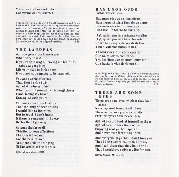 Linda Ronstadt : Canciones De Mi Padre (CD, Album)