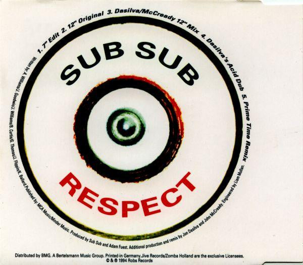 Sub Sub : Respect (CD, Maxi)