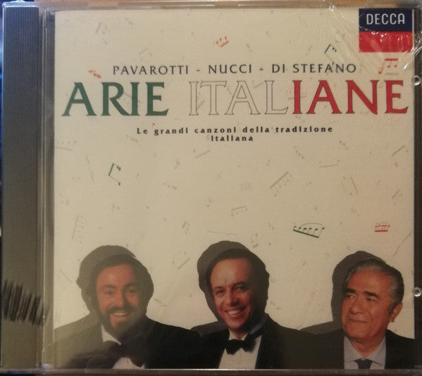 Luciano Pavarotti, Leo Nucci, Giuseppe di Stefano : Arie Italiane (CD, Comp)
