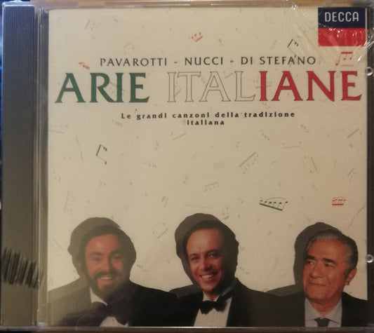 Luciano Pavarotti, Leo Nucci, Giuseppe di Stefano : Arie Italiane (CD, Comp)
