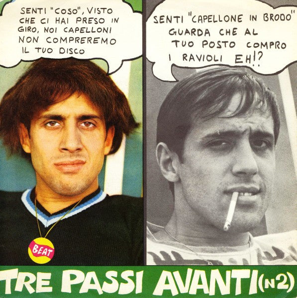 Adriano Celentano : Tre Passi Avanti (N2) (7", Single)