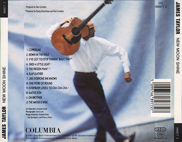 James Taylor (2) : New Moon Shine (CD, Album, RP)