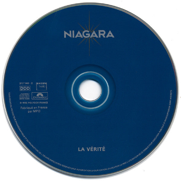 Niagara (2) : La Vérité (CD, Album)