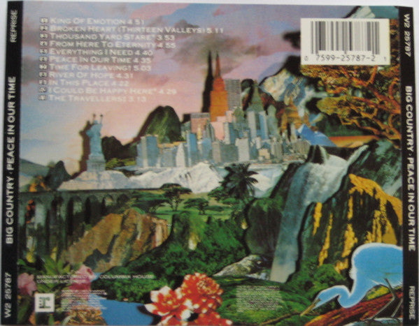 Big Country : Peace In Our Time (CD, Album, Club)