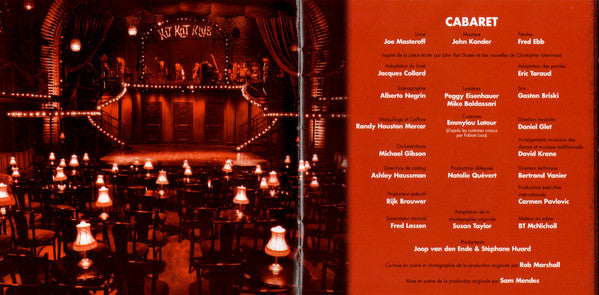 Various : Cabaret. Le Musical De Broadway (CD, Album)