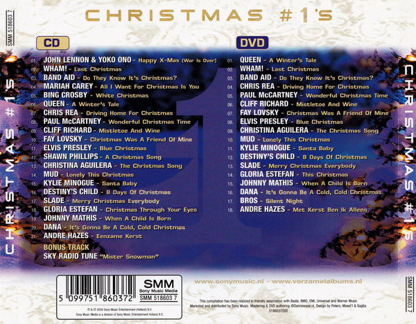 Various : Christmas #1's (CD, Comp + DVD, Comp, 4:3)