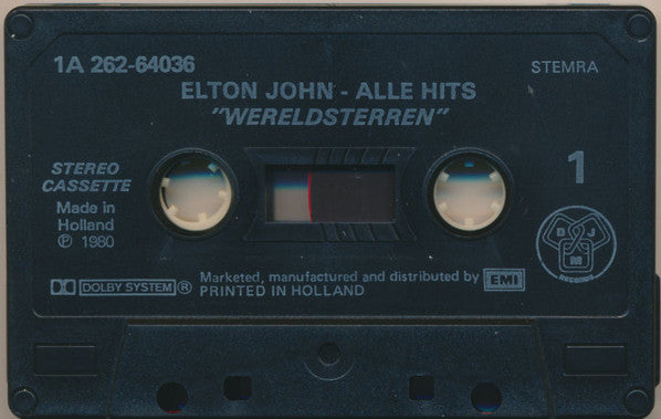 Elton John : Alle Hits (Cass, Comp, Bla)