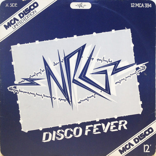 N.R.G. (4) : Disco Fever / The Last Dance (12")
