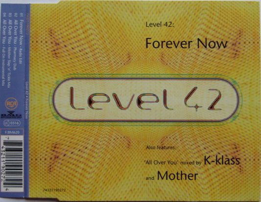 Level 42 : Forever Now (CD, Single)
