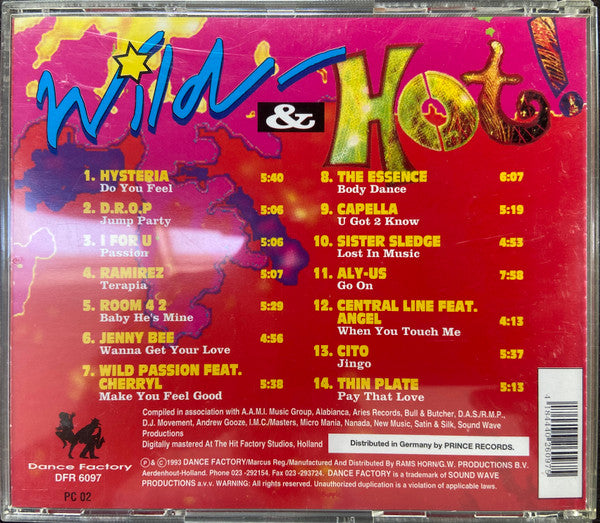 Various : Wild & Hot (The Long Versions) (CD, Comp)