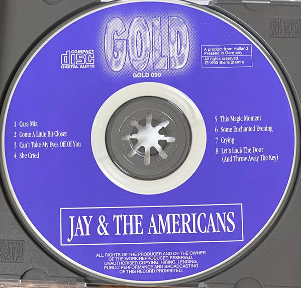 Jay & The Americans : Gold (CD, Comp)