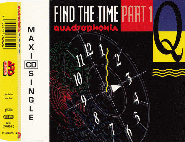Quadrophonia : Find The Time (Part 1) (CD, Maxi)