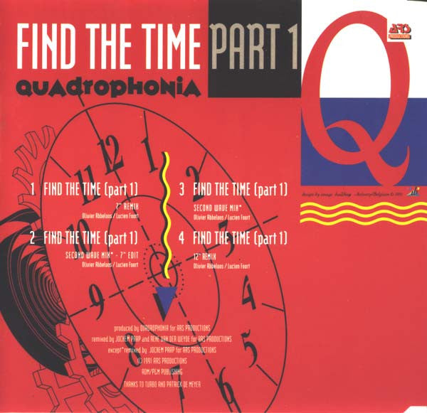 Quadrophonia : Find The Time (Part 1) (CD, Maxi)