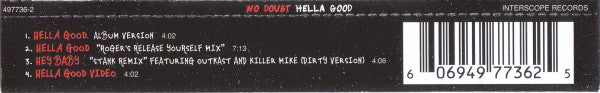 No Doubt : Hella Good (CD, Single, Enh)