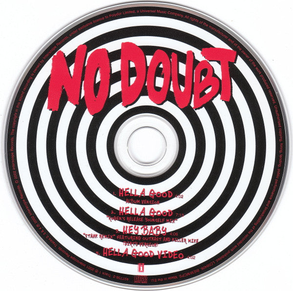 No Doubt : Hella Good (CD, Single, Enh)