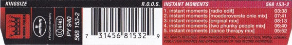 R.O.O.S. : Instant Moments (CD, Maxi)