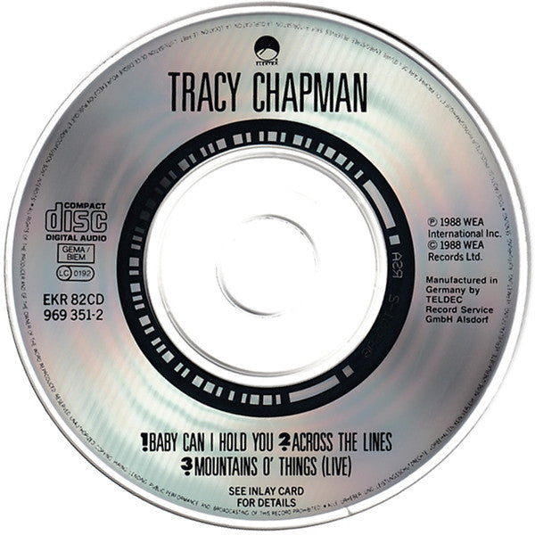 Tracy Chapman : Baby Can I Hold You (CD, Mini, Single)