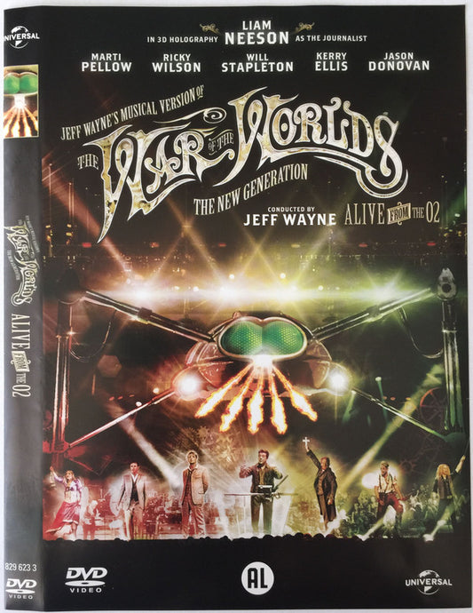 Jeff Wayne : Jeff Wayne's Musical Version Of The War Of The Worlds The New Generation - Alive From The O2 (DVD-V, Multichannel, PAL)