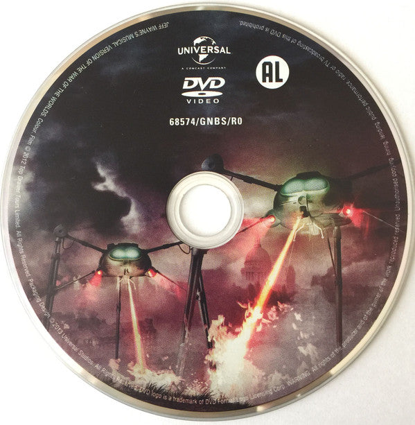 Jeff Wayne : Jeff Wayne's Musical Version Of The War Of The Worlds The New Generation - Alive From The O2 (DVD-V, Multichannel, PAL)