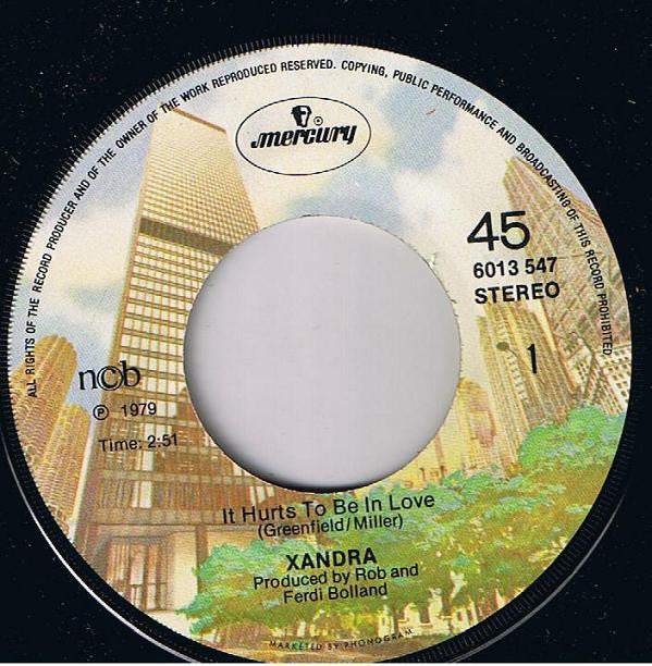 Sandra Reemer : It Hurts To Be In Love (7", Single)