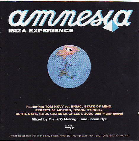 Various : Amnesia - Ibiza Experience (2xCD, Comp, Mixed)