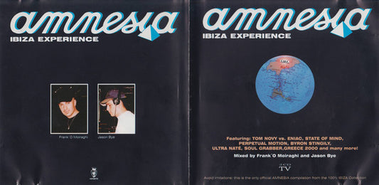 Various : Amnesia - Ibiza Experience (2xCD, Comp, Mixed)