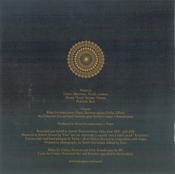 Virus (17) : The Black Flux (CD, Album, Dig)