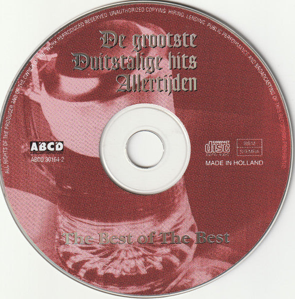 Various : The Best Of The Best - De Grootste Duitstalige Hits Allertijden (CD, Comp)