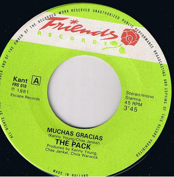 The Pack (5) : Muchas Gracias (7", Single)