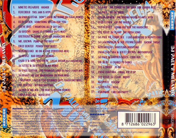 DJ Paul* : DJ Paul's Megamix 2 (The Ultimate Happy Hardcore Mix) (CD, Mixed)