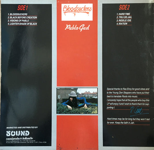 Pablo Gad : Bloodsuckers (Showcase) (LP, Comp)