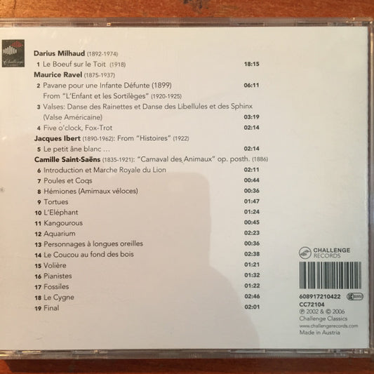 Wyneke Jordans, Leo van Doeselaar : A Quatre-Mains Francaises Bric-A-Brac (CD, Album)