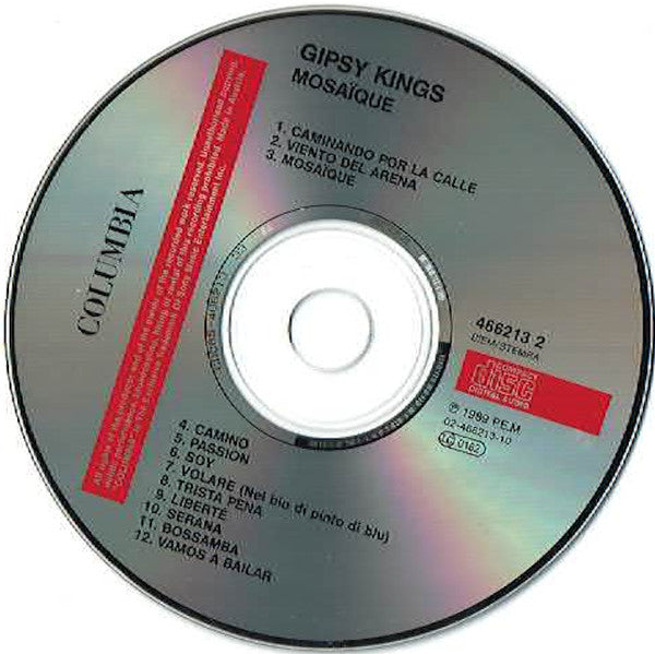 Gipsy Kings : Mosaique (CD, Album, RE)