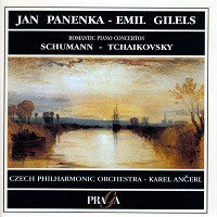 Emil Gilels, Pyotr Ilyich Tchaikovsky, The Czech Philharmonic Orchestra, Karel Ančerl, Jan Panenka, Robert Schumann : Romantic Piano Concertos (CD)