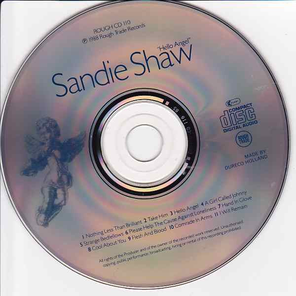 Sandie Shaw : Hello Angel (CD, Album)