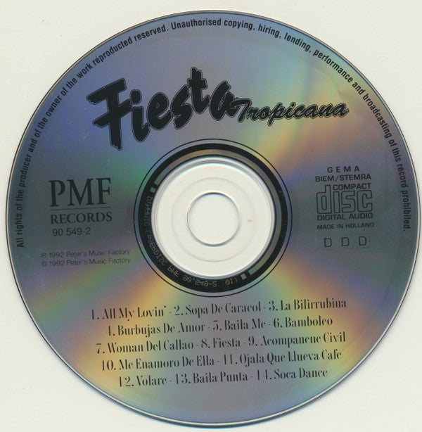 Unknown Artist : Fiesta Tropicana (CD)