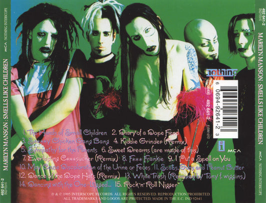 Marilyn Manson : Smells Like Children (CD, EP, RP)