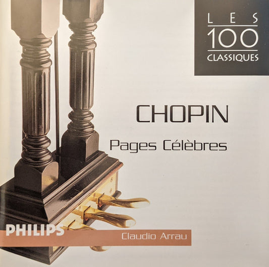 Frédéric Chopin, Claudio Arrau : Pages Célèbres (CD, Comp)