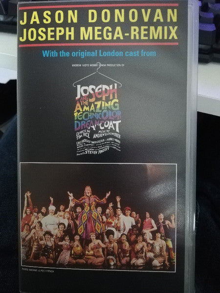 Jason Donovan With The Original London Cast From Andrew Lloyd Webber, Tim Rice : Joseph Mega-Remix - Andrew Lloyd Webber's New Production Of: Joseph And The Amazing Technicolor Dreamcoat  (VHS, PAL)
