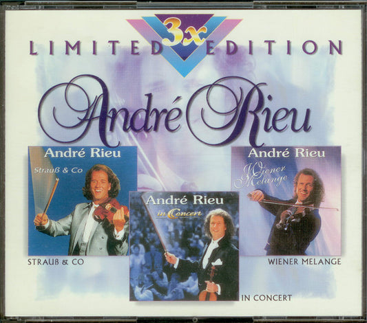 André Rieu : 3x André Rieu: Wiener Melange / Strauß & Co / In Concert (CD, Album, RE + CD, Album, RE + CD, Album, RE + Bo)
