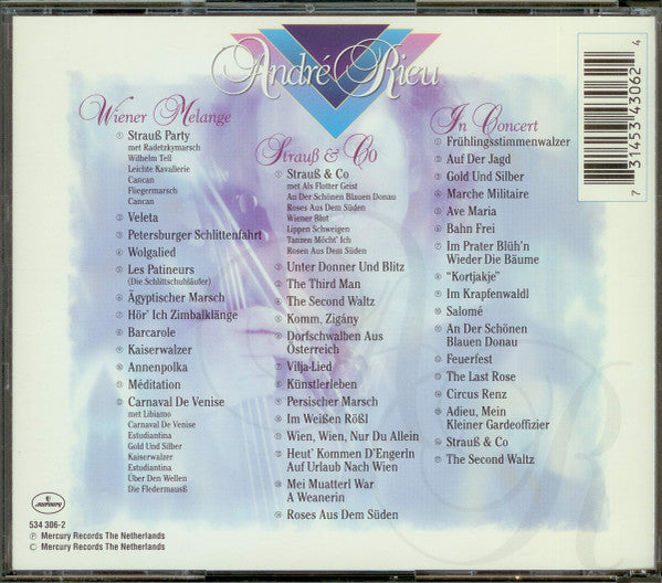 André Rieu : 3x André Rieu: Wiener Melange / Strauß & Co / In Concert (CD, Album, RE + CD, Album, RE + CD, Album, RE + Bo)
