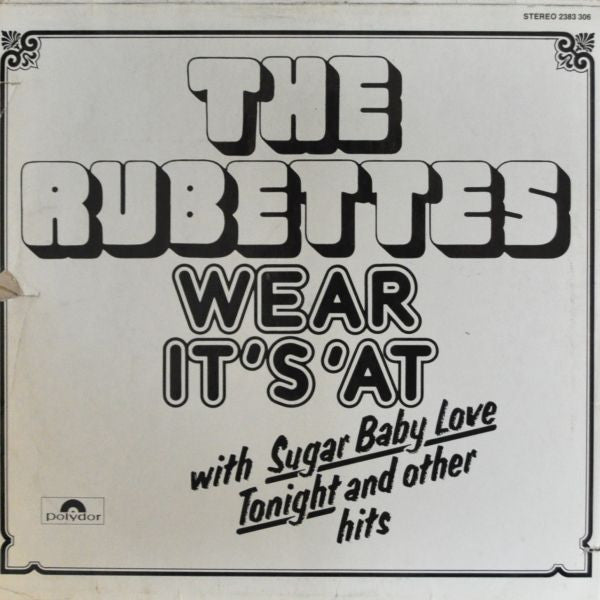 The Rubettes : Wear It's 'At (LP, Album)