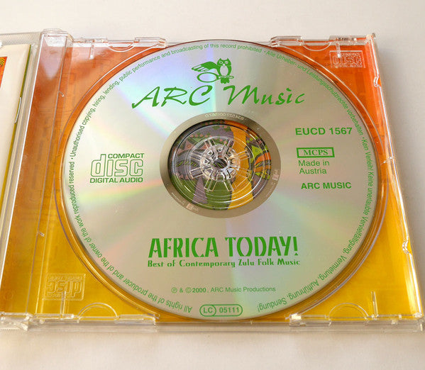 Various : Africa Today - Best Of Contemporary Zulu Funk Music (CD, Comp)