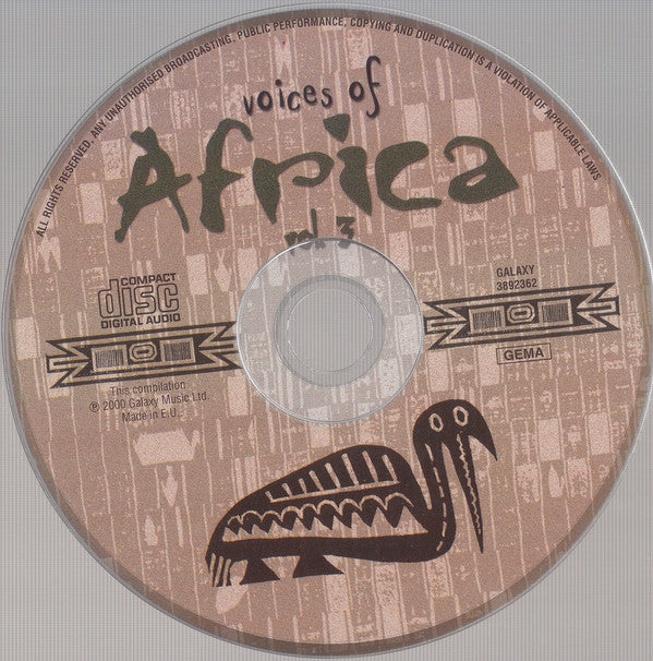 Various : Voices Of Africa Vol. 3 (CD, Comp)