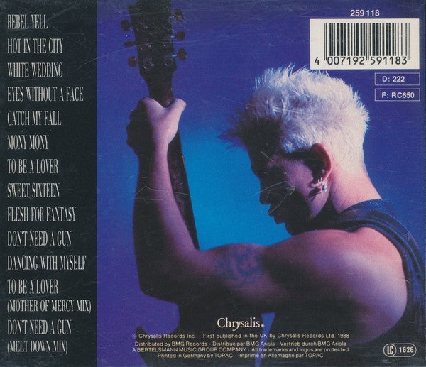 Billy Idol : Idol Songs - 11 Of The Best (CD, Comp)