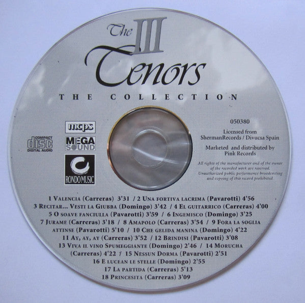 The Three Tenors : The Collection (CD, Comp)