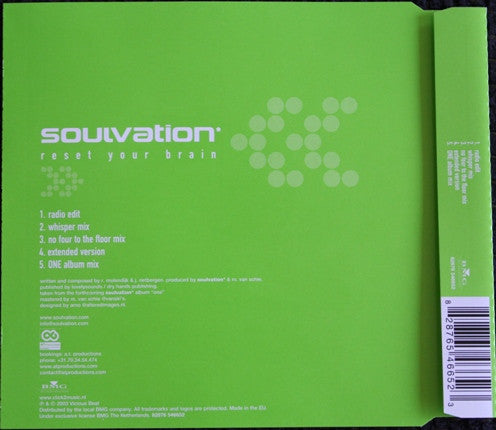 Soulvation* : Reset Your Brain (CD, Maxi)