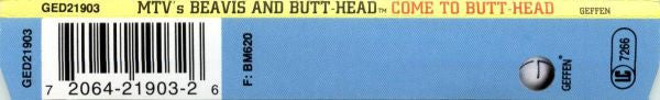 Beavis & Butt-Head : Come To Butt-Head (CD, Maxi)