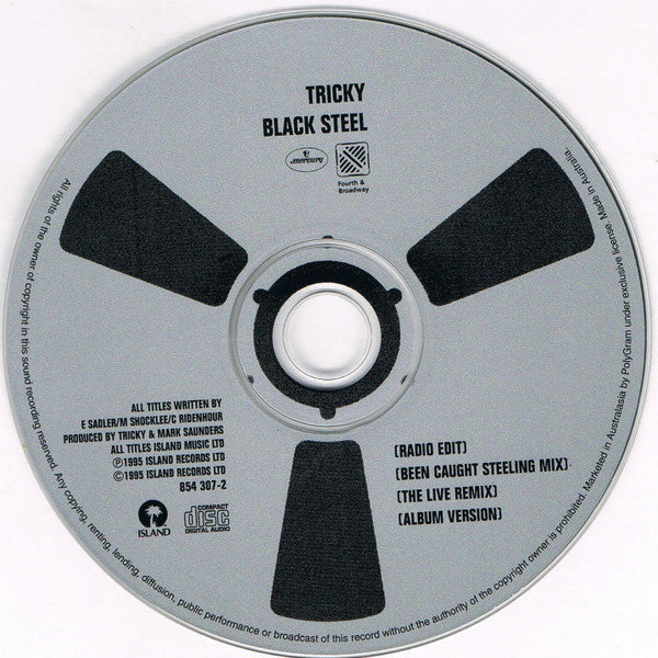 Tricky : Black Steel (CD, Maxi)